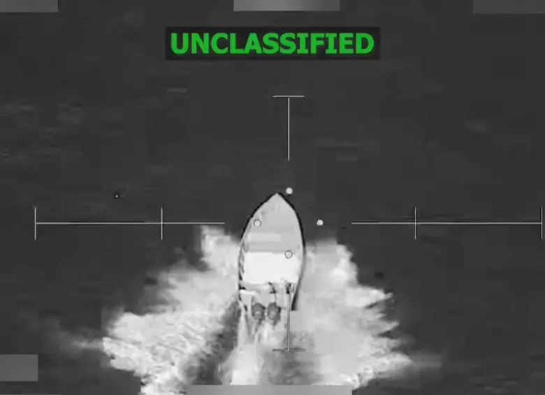 Imágenes de operativos antes del bombardeo por parte del Comando Sur. FOTO: REDES SOCIALES/ X U.S. SOUTHERN COMMAND