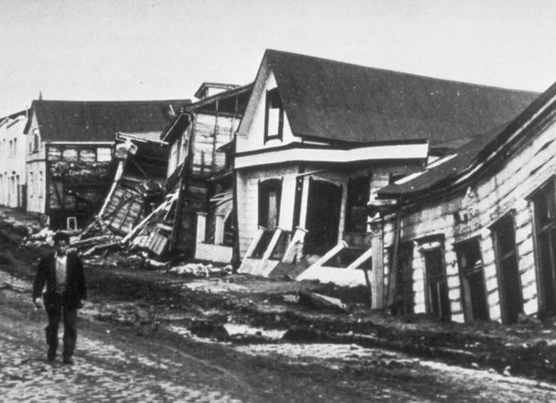 Terremoto y tsunami de Chile de 1960. FOTO: Wikimedia Commons
