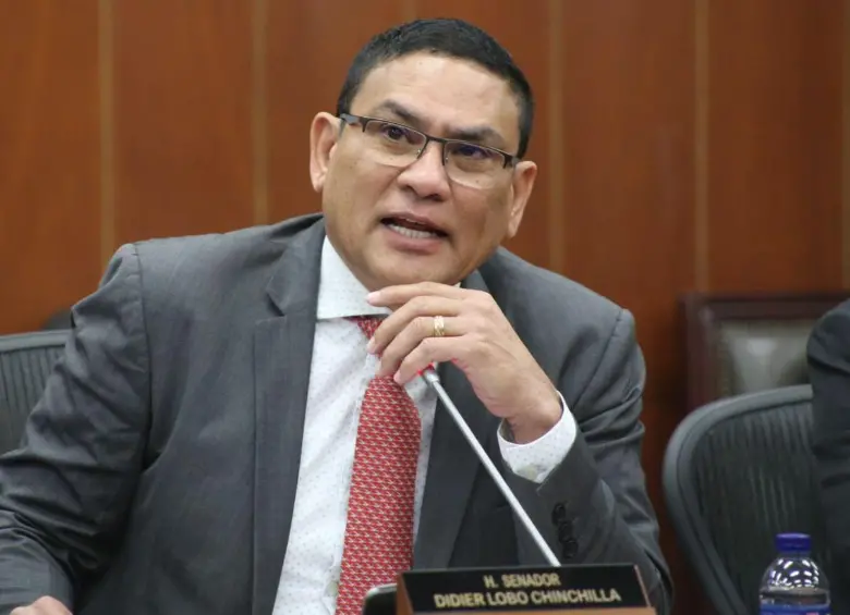 Didier Lobo Chinchilla, senador del partido Cambio Radical. Foto: Senado de la República de Colombia