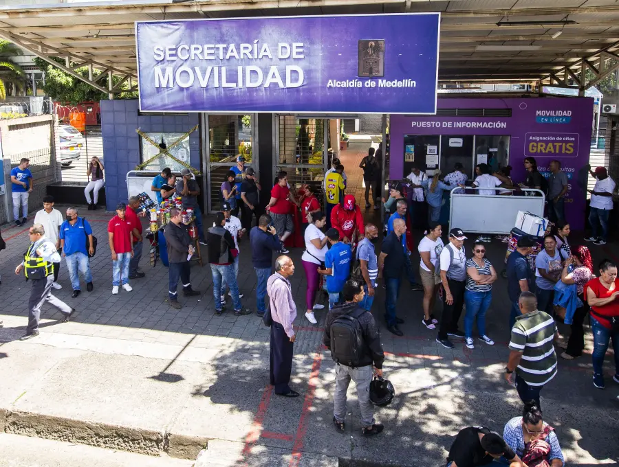Foto de referencia de la secretaría de Movilidad de Medellín. Foto: Julio Cesar Herrera Echeverri.