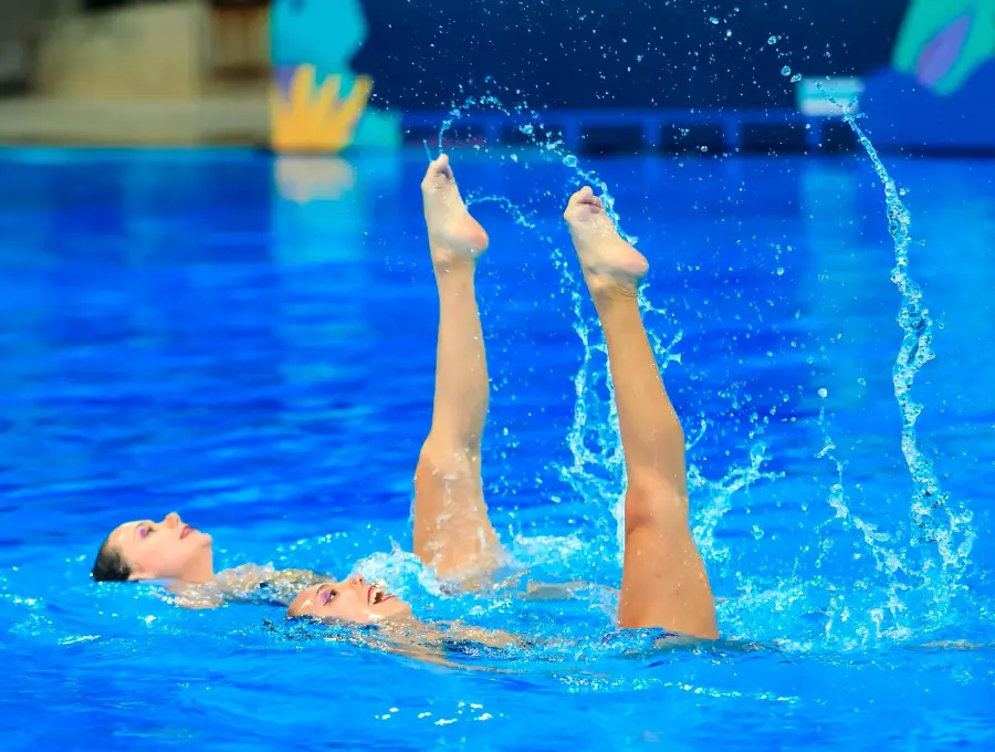 Medellín será sede de una Copa Mundo de Natación Artística en febrero del 2026. La ciudad, además, ha recibido varios eventos importantes. El presidente pidió mayor apoyo del gobierno nacional. <span class="mln_uppercase_mln">FOTO</span> <b><span class="mln_uppercase_mln">Camilo Suárez</span></b>