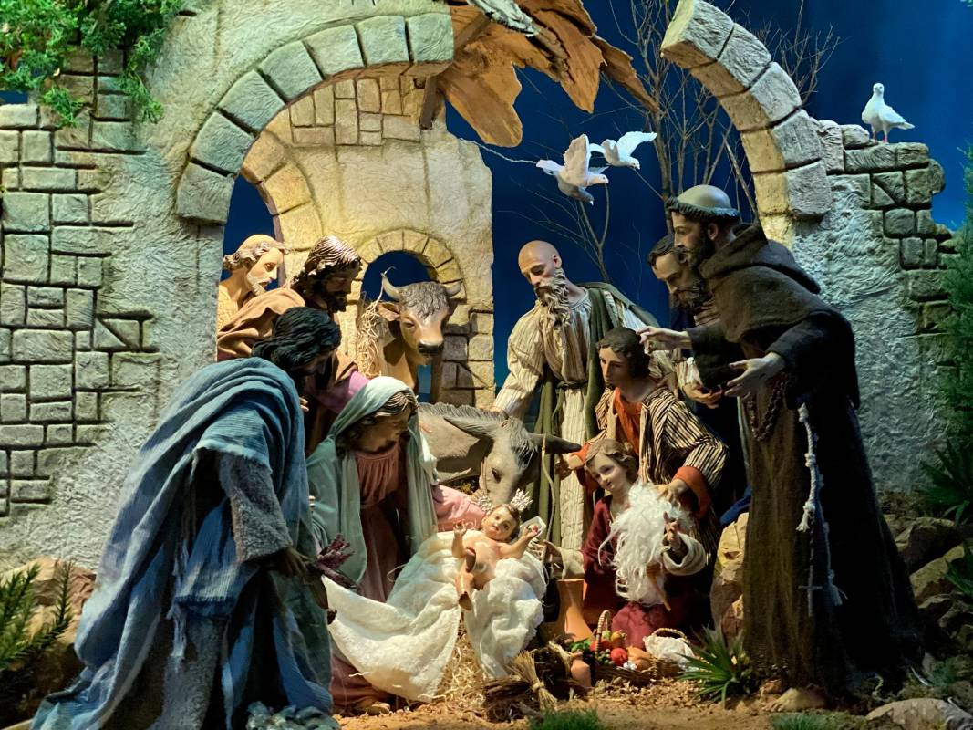 Pesebre está ubicado en la Loma del Chocho, Envigado.