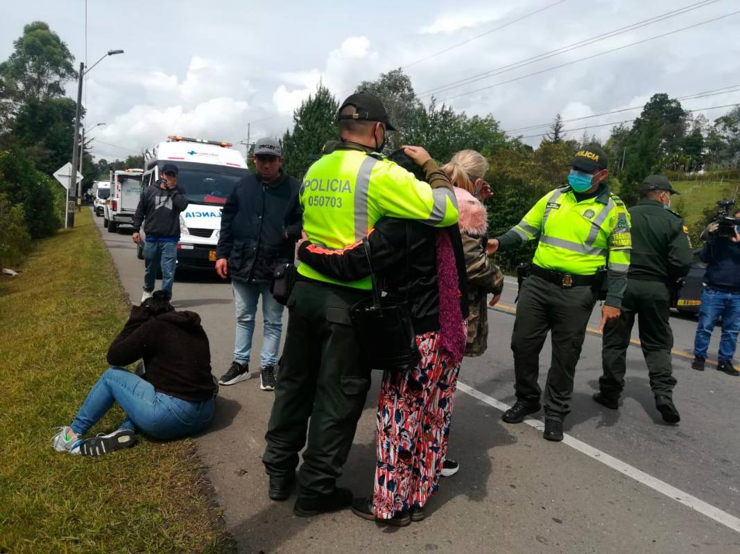 De los fallecidos, se conoció que cuatro murieron en el sitio, mientras que el quinto murió en el centro asistencial al que fue trasladado. Foto: Manuel Saldarriaga
