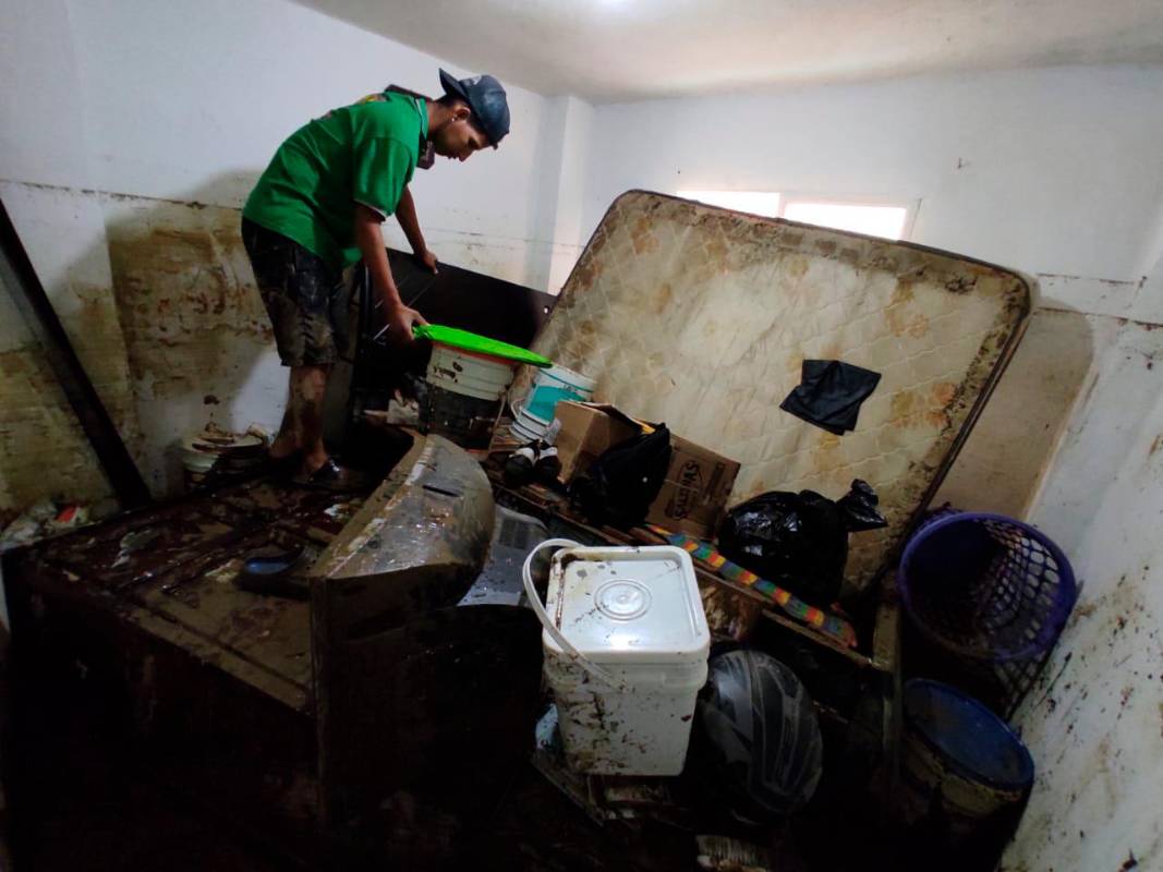 La creciente súbita inundó a cerca de 150 viviendas de los sectores El Cairo y Playa Rica. Foto: Jaime Pérez