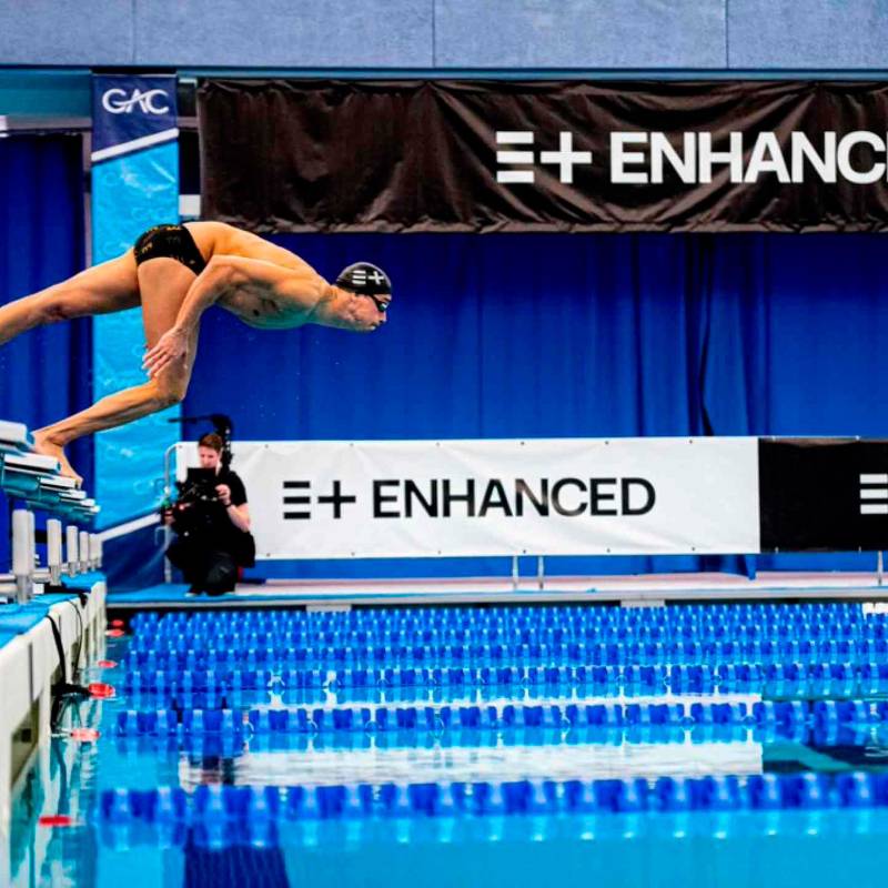 La World Aquatics sancionará a los deportistas que participen en los ‘Enhanced Games’, competencia en la que se acepta el dopaje. FOTO TOMADA @LasVegasLocally