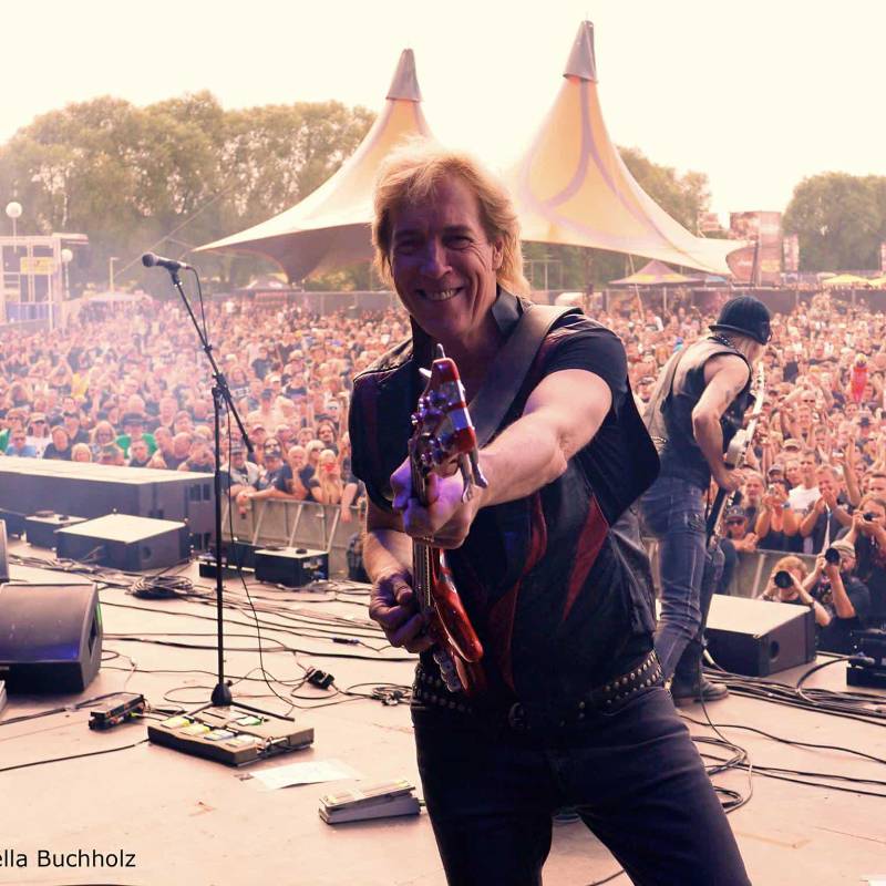 Francis Buchholz fue bajista de Scorpions durante casi dos décadas y participó en algunos de los discos más emblemáticos de la banda alemana de rock. FOTO: Tomada de Facebook, Francis Buchholz.