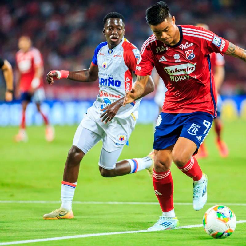 Luis Sandoval, delantero del Medellín. La afición espera su regreso con goles. FOTO CAMILO SUÁREZ
