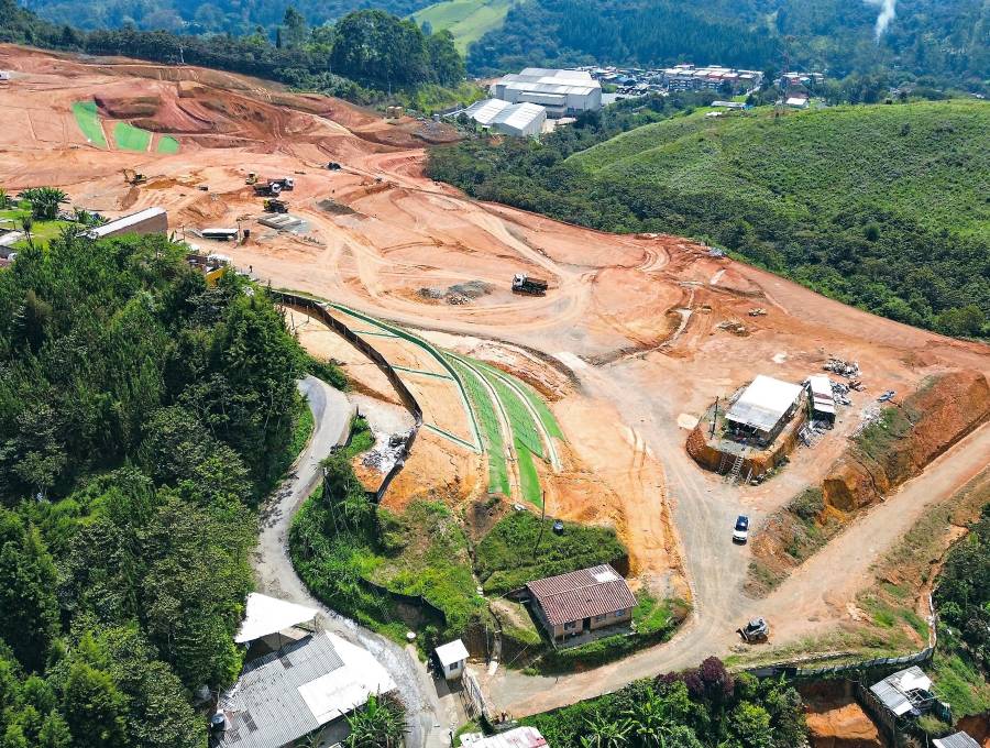 Este es el predio destinado para la planta de residuos orgánicos que pretenden construir en el municipio de Caldas; costaría $14.000 millones.<b><span class="mln_uppercase_mln"> </span></b>FOTO<b><span class="mln_uppercase_mln"> MANUEL SALDARRIAGA</span></b>