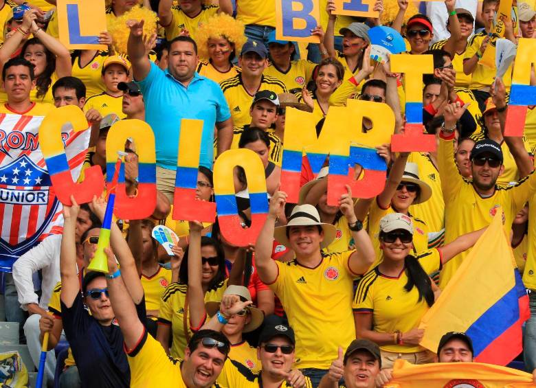 Se espera el apoyo de la afición colombiana a la Selección en el primer duelo ante Venezuela. FOTO JUAN ANTONIO SÁNCHEZ