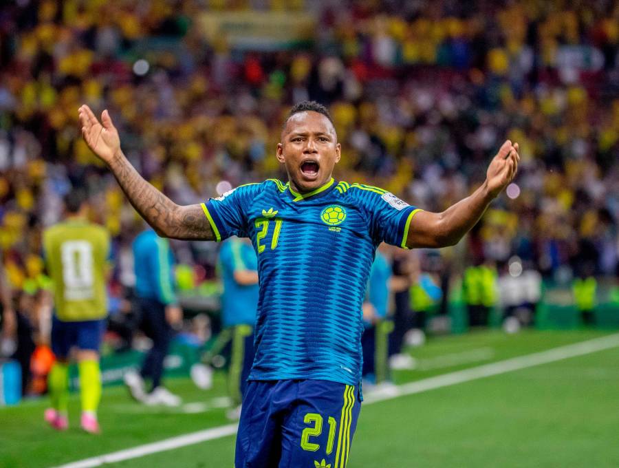 Jaminton Campaz con la Selección Colombia durante el Mundial de 2026. FOTO JUAN ANTONIO SÁNCHEZ 