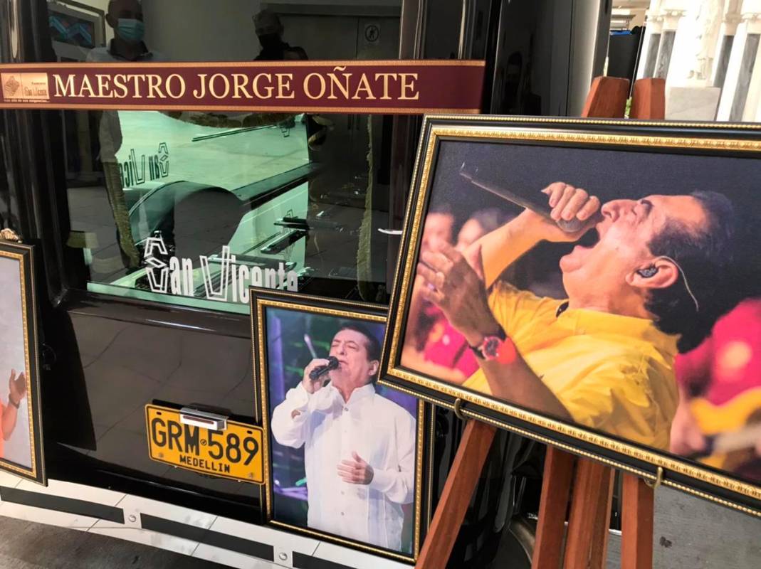 Jorge Oñate es considerado uno de los mejores cantantes de música vallenata. Foto Julio César Herrera