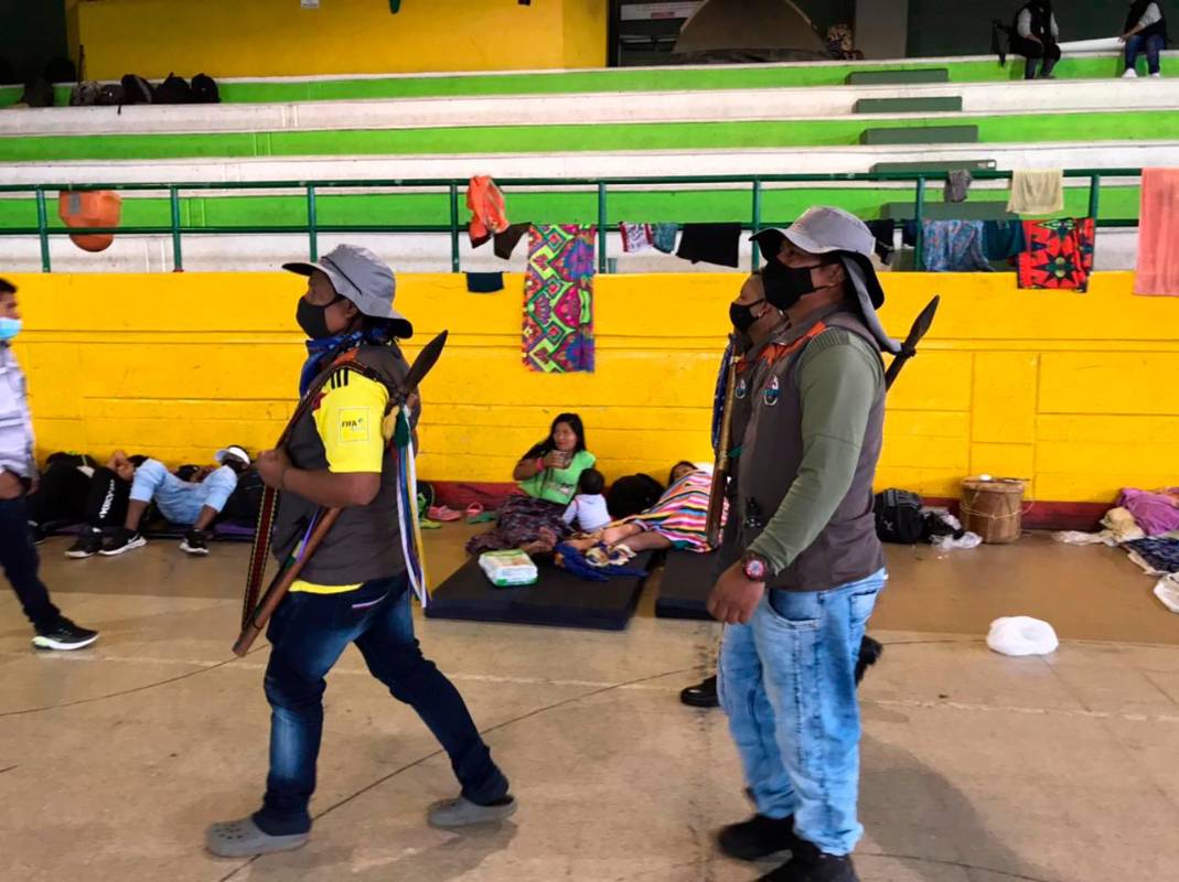 La OIA ya avanza en conversaciones con las autoridades para garantizar que sus protestas sean seguras y libres de violencias de todo tipo. Foto: Julio César Herrera