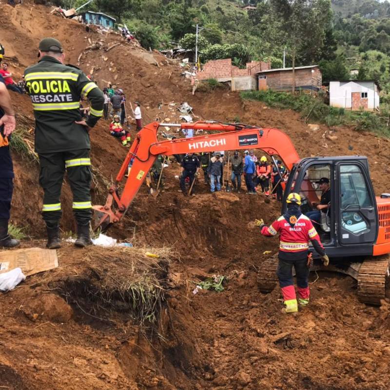 Imagen de referencia de una emergencia en del departamento de Antioquia. Foto: Laura Rosa Jiménez Valencia.