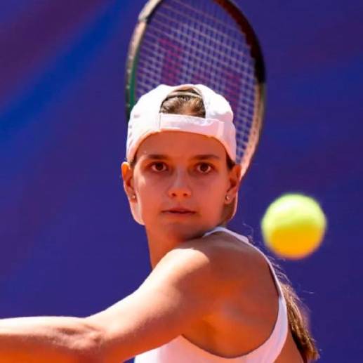 Emiliana Arango consiguió su primera victoria ante una top-30. FOTO GETTY