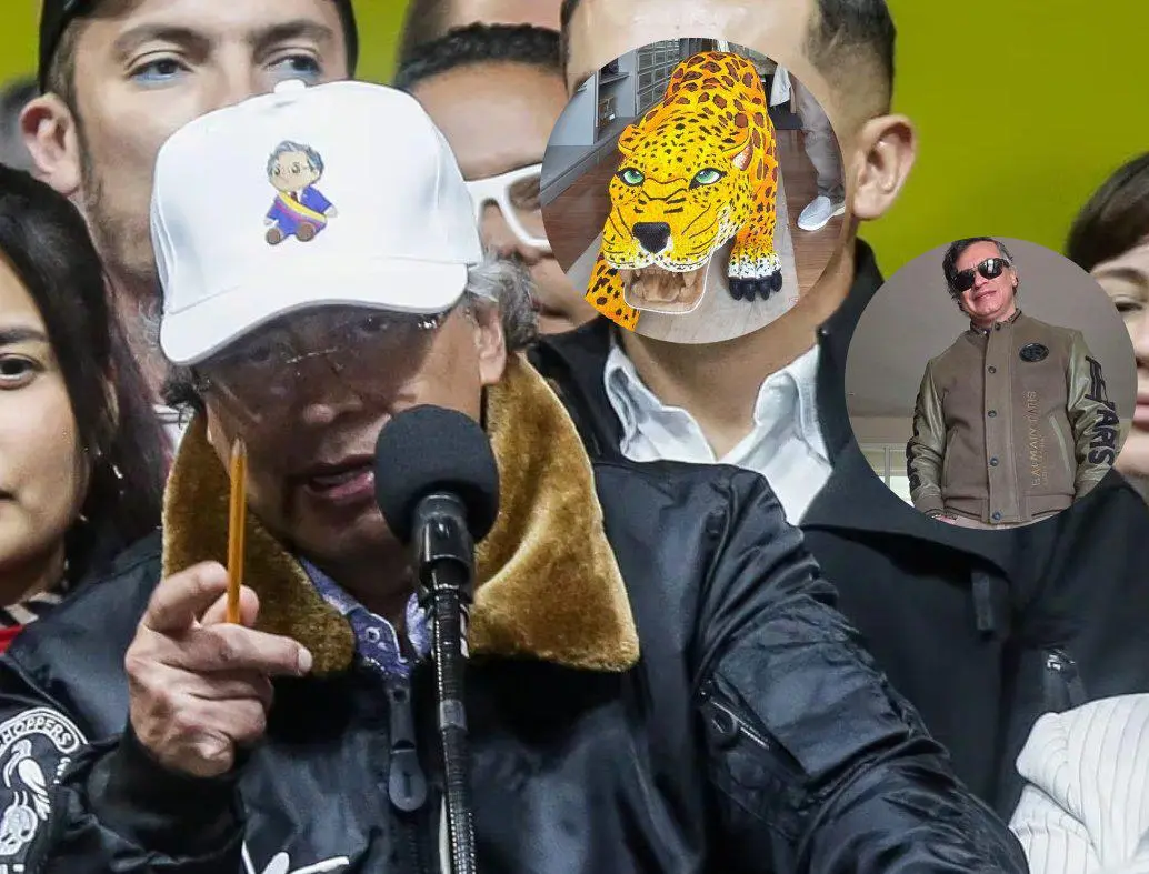 El presidente Petro en su discurso en la plaza de Bolívar, el pasado 7 de enero. Foto: Colprensa