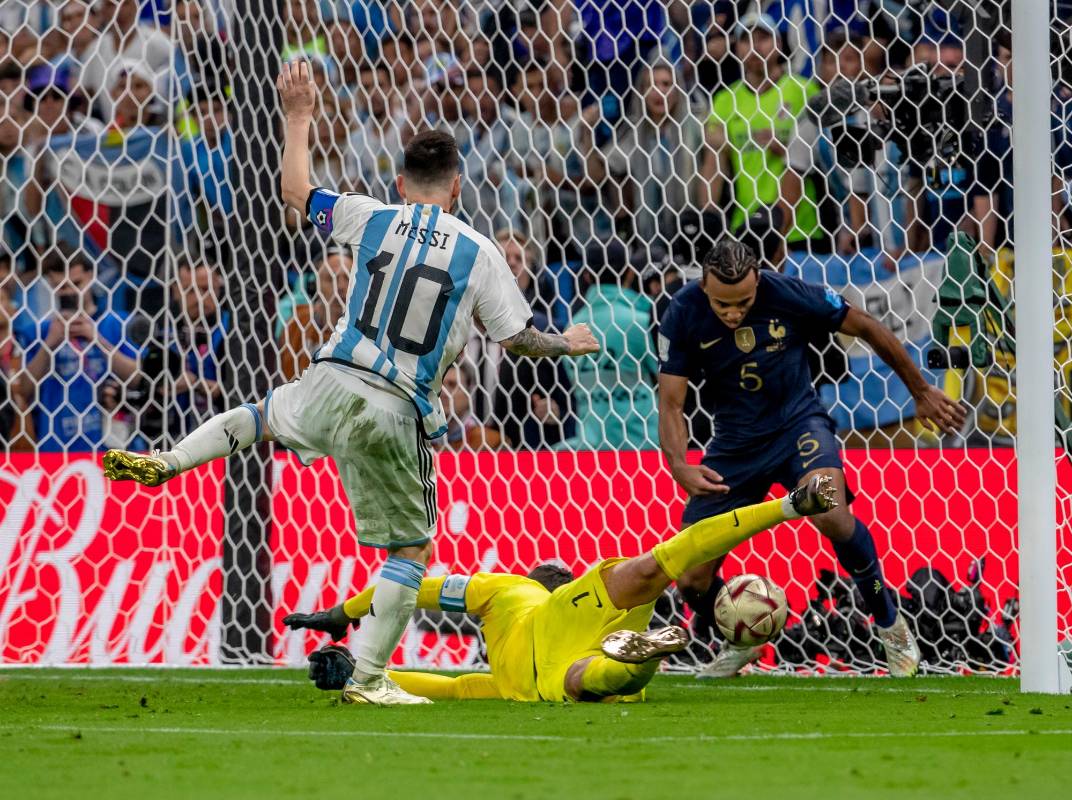 Con el triunfo de Argentina, Leo Messi se consagró como uno de los mejores jugadores de su país. Foto : Juan Antonio Sánchez 