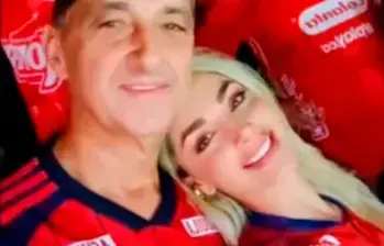 Melina Ramírez y otros famosos hinchas del DIM que quedaron entusados