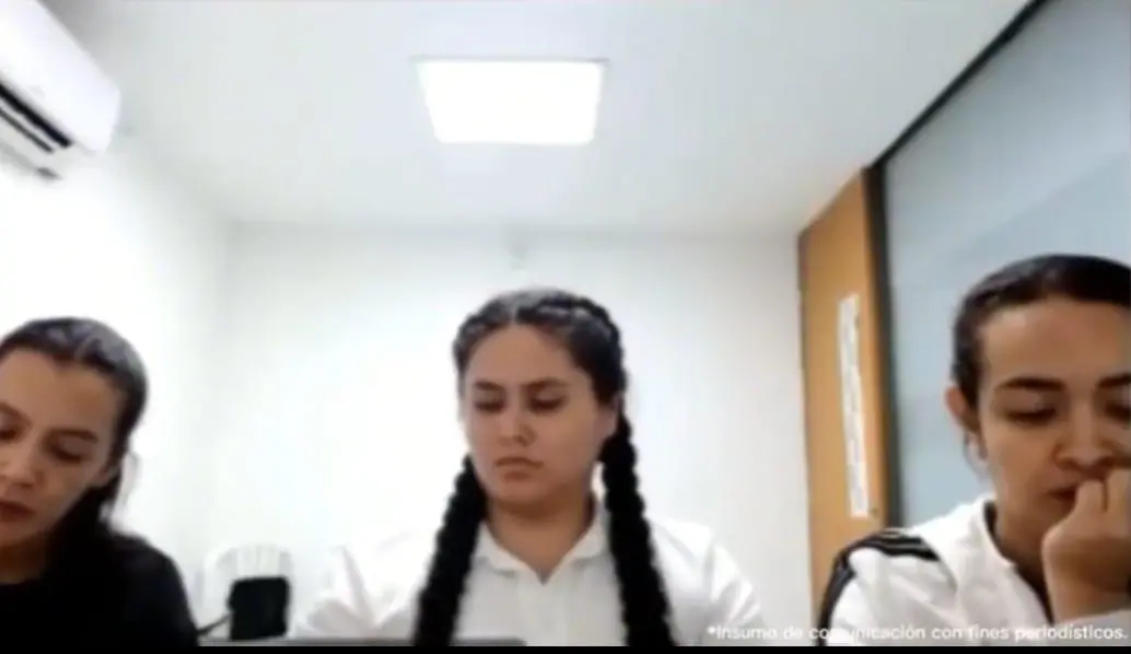 En total son cinco las mujeres que hacen parte de la red, según la Fiscalía. Cuatro de ellas aceptaron los cargos que se les impusieron. Foto: Cortesía
