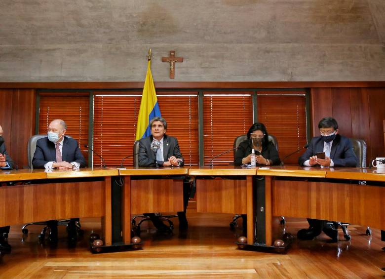 Sala Plena de la Corte Constitucional empató decisión impedimento clave para el futuro del aborto en Colombia. FOTO Colprensa
