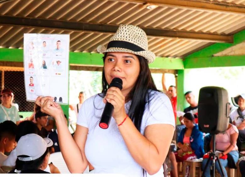 Carolina Camargo es candidata a la alcaldía de El Tambo por el partido En Marcha. FOTO CORETSÍA 