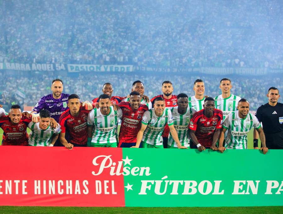 En el encuentro los rojos buscarán su cuarto título del torneo, mientras que los verdes van por su octava corona. Foto: Camilo Suárez