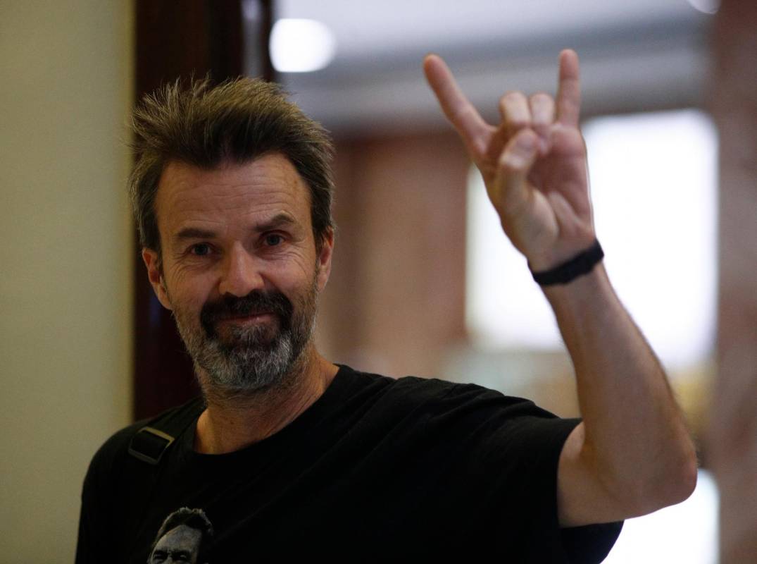 Paul Donés, cantante de la banda de rock Jarabe de Palo, falleció el 9 de junio después de batallar contra el cáncer de colon. FOTO COLPRENSA