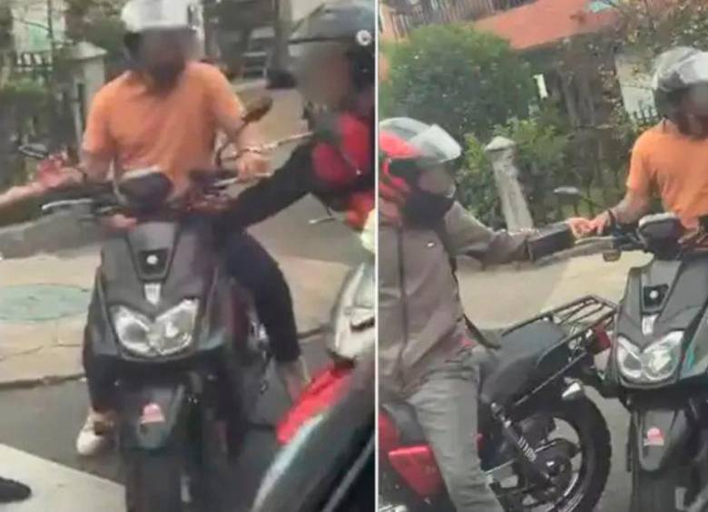 Capturaron a dos sujetos que habrían atracado a motociclista