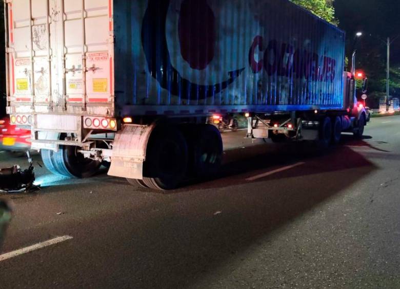 Un motociclista murió tras chocar con una mula en la Regional, en Medellín