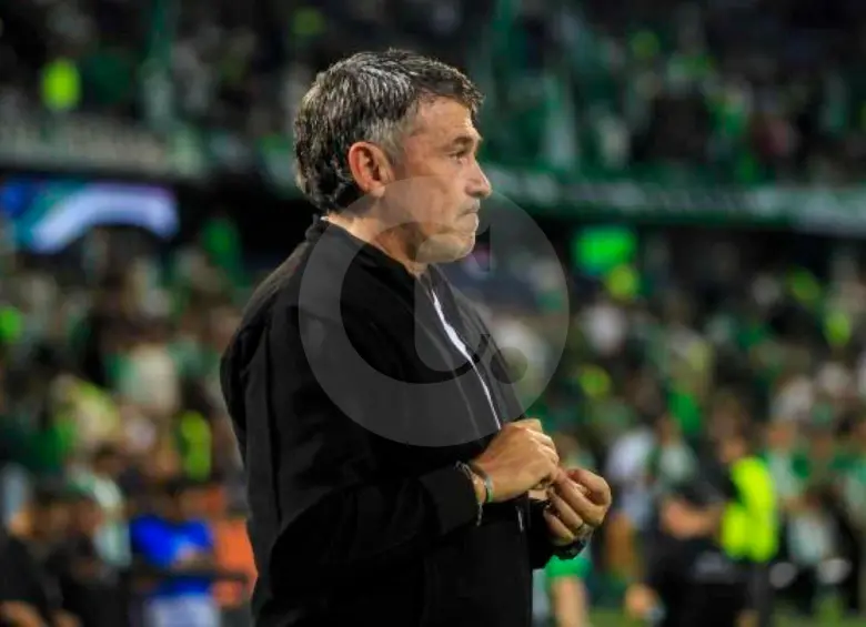 Gustavo Fermani director deportivo de Atlético Nacional, es uno de los cuestionados por sus resultados por los hinchas quienes piden su salida del verde. FOTO CAMILO SUÁREZ