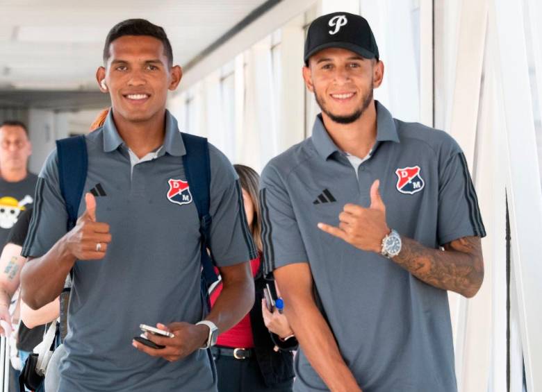 Homer Martínez y Marcus Vinicus son dos de las caras nuevas del Poderoso para la Liga Betplay-2. FOTO CORTESÍA DIM 