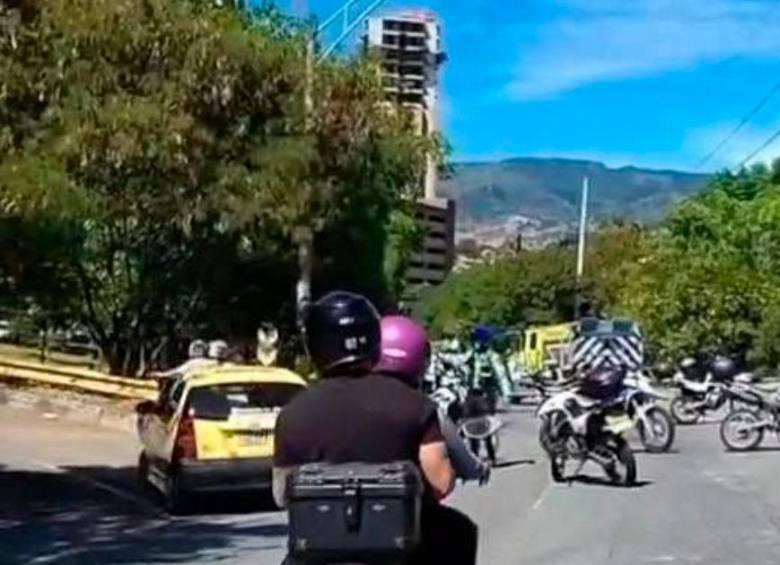En video: Un motociclista murió en fatal accidente en la vía al Mar