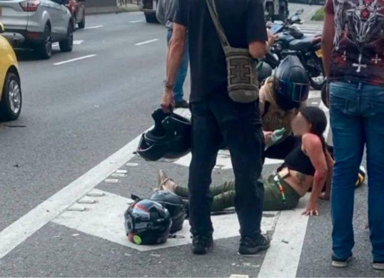 Choque en salida del soterrado de la Regional deja una mujer herida