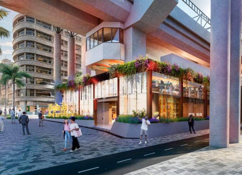 Así quedará la estación Parque Berrío con la remodelación de lujo