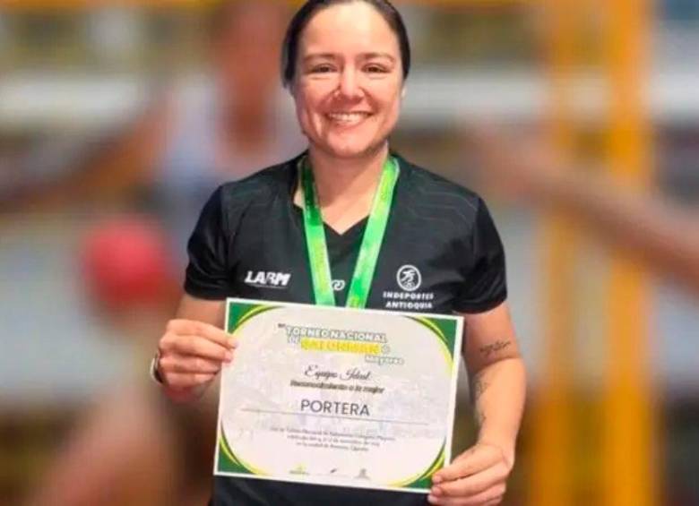 ¡Qué tesa! Luisa Pineda es bombera, deportista y paramédico