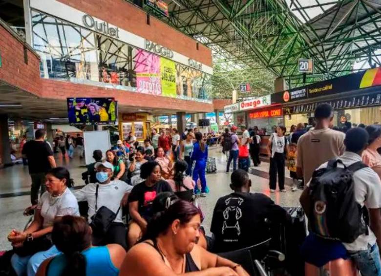 Adulta mayor murió antes de coger un bus en la Terminal del Norte