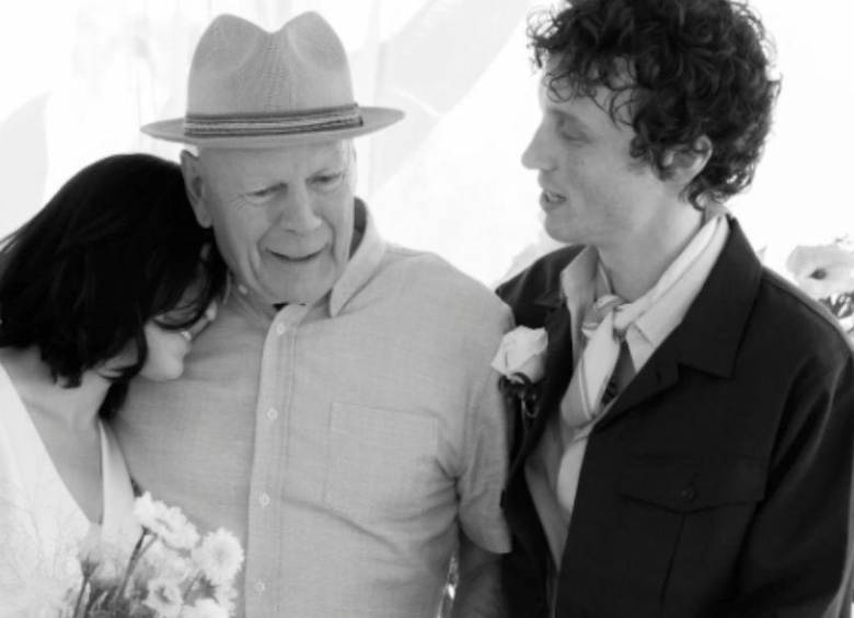 Un momento muy emotivo: Bruce Willis acompañó a su hija en su boda