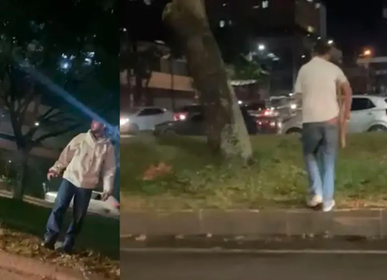 En video: Brutal ataque de un taxista con un bate dejó a un joven de 23 años en UCI