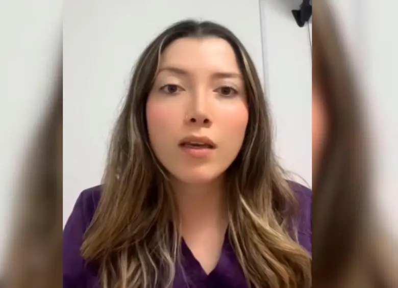 Médica denunció acoso sexual de un paciente en plena consulta /FOTO: CAPTURA DE VIDEO