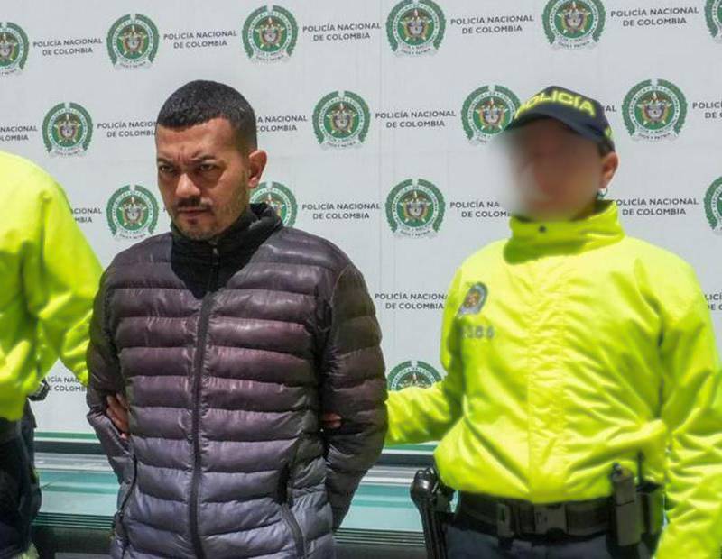 Elder José Arteaga Hernández, alias El Costeño, al momento de su capturado. Foto: Policía Nacional