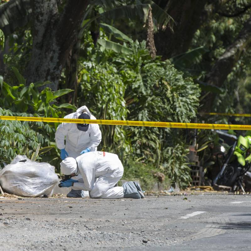 Hallaron cadáver embolsado en la Loma de los Bernal, Medellín: Van 6 en abril y 11 en todo el año