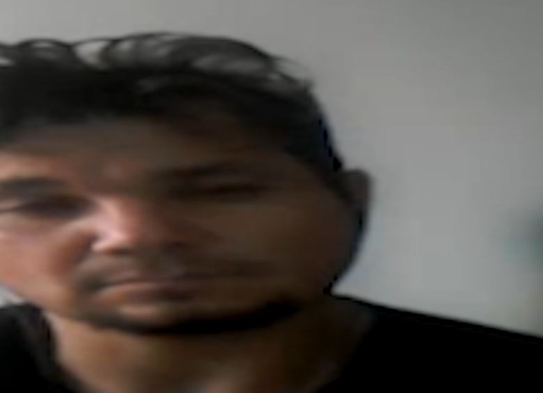 Cein Quezada Ríos, conocido como Carlos Hernández o El Mexicano, ofrecía entre 80 mil y un millón a menores de edad para explotarlas sexualmente. FOTO: Fiscalía General de la Nación