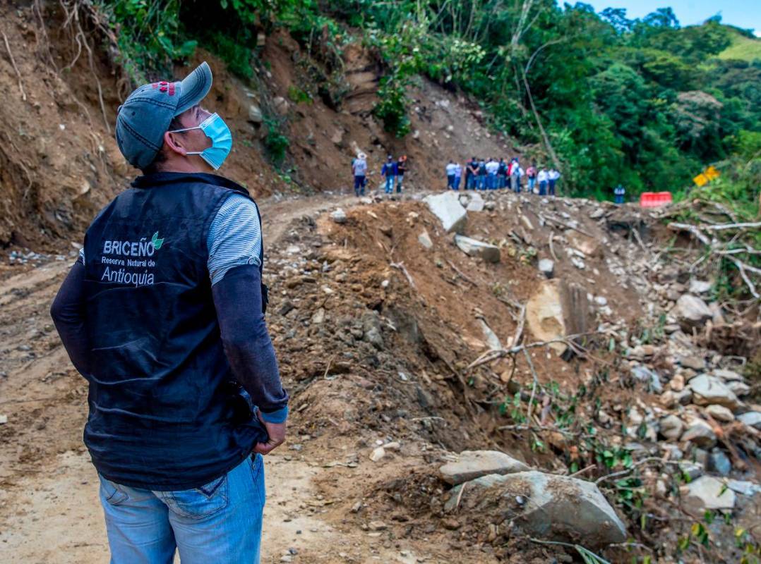 Los habitantes del Briceño, están demasiado afectados, por que su economía se ve efectuada por falta de una buena carretera. FOTO JUAN ANTONIO SÁNCHEZ