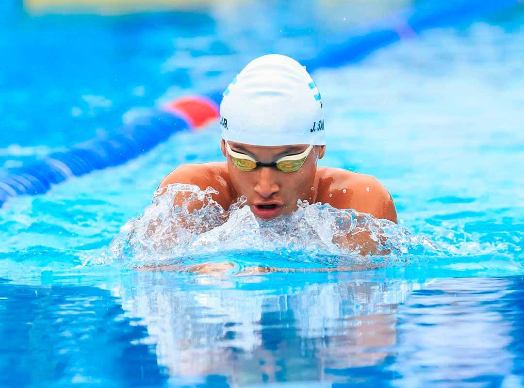 Los atletas colombianos esperan aprovechar su conocimiento de las piscinas y el apoyo del público local para lograr destacadas actuaciones y obtener importantes resultados. Foto: Camilo Suárez Echeverry 