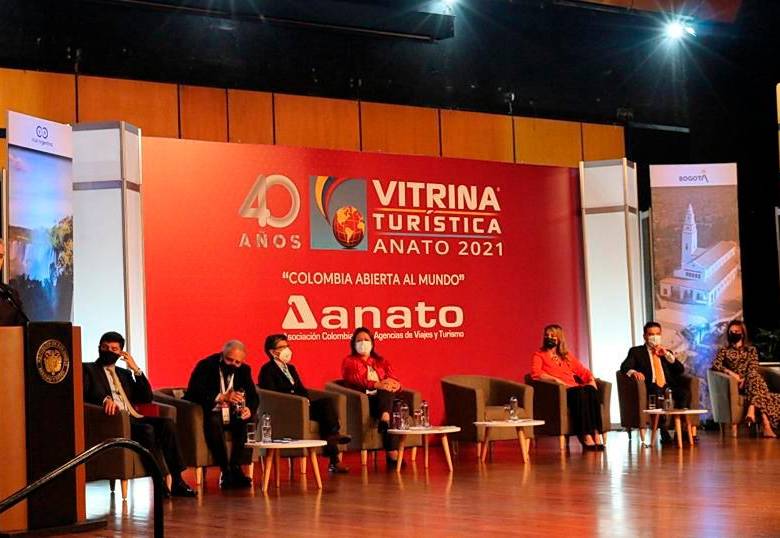El presidente Iván Duque anunció este miércoles, durante el lanzamiento de la Vitrina Turística de Anato, que se buscará extender los beneficios de la Ley de Turismo hasta diciembre de 2022. Foto: Cortesía 