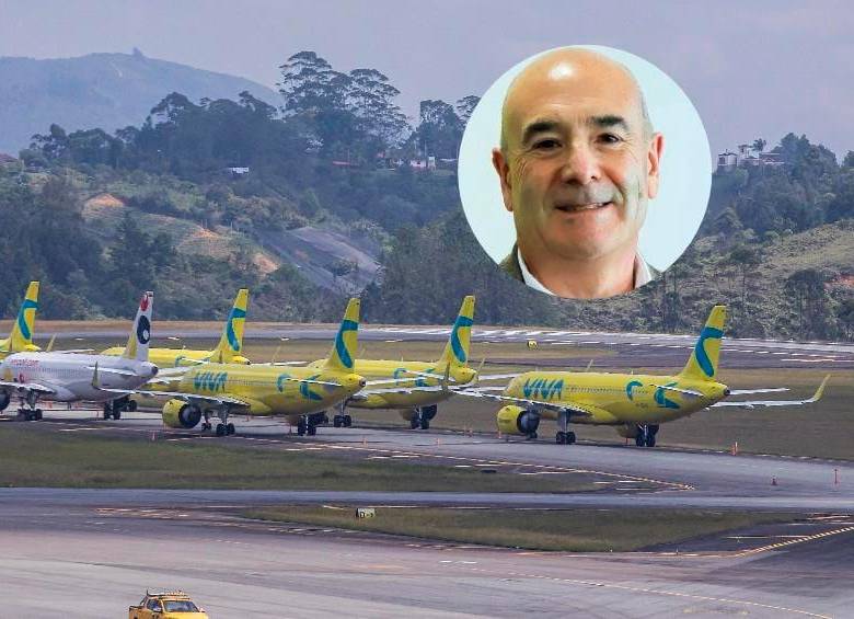 Sergio París, director de la Aerocivil, se refirió a la crisis desatada por el cese de Viva. FOTO CARLOS VELÁSQUEZ