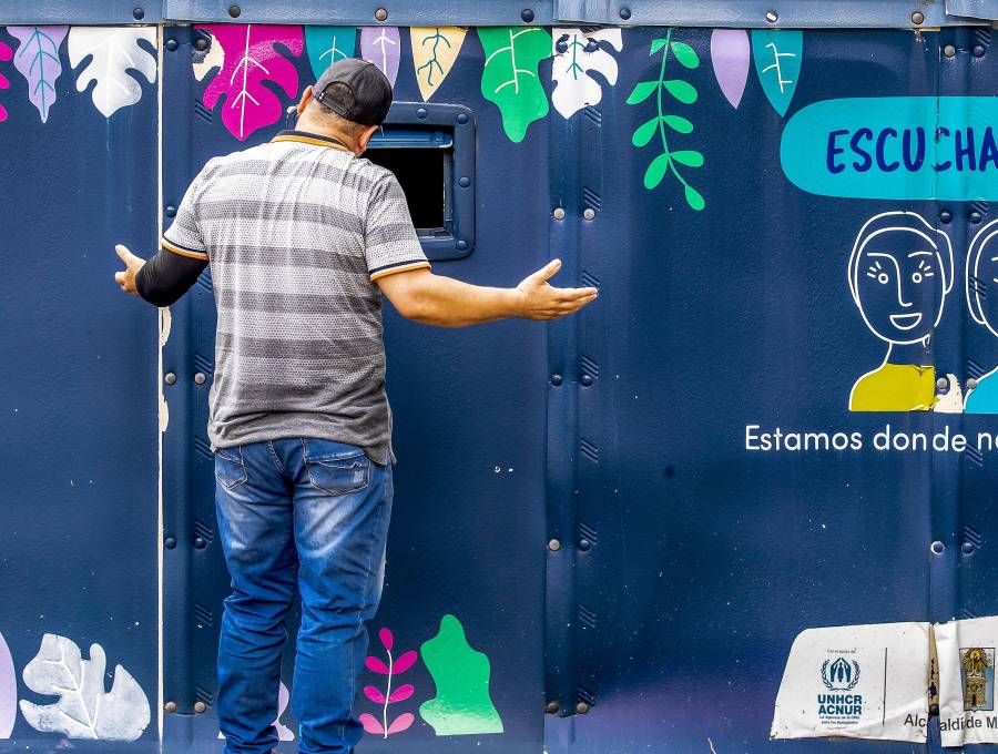 La Secretaría de Salud ya tiene 62 Escuchaderos regados por toda la ciudad. Foto: El Colombiano