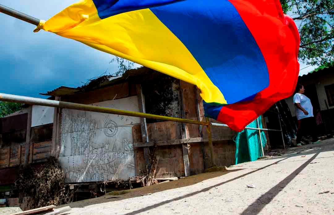 También pidió a la alcaldía que en lugar de convertirlos en “habitantes de calle”, les ayude con las obras de mitigación que la propia comunidad quiere gestionar, como la construcción de gaviones en el margen de la quebrad Fotos: Julio César Herrera