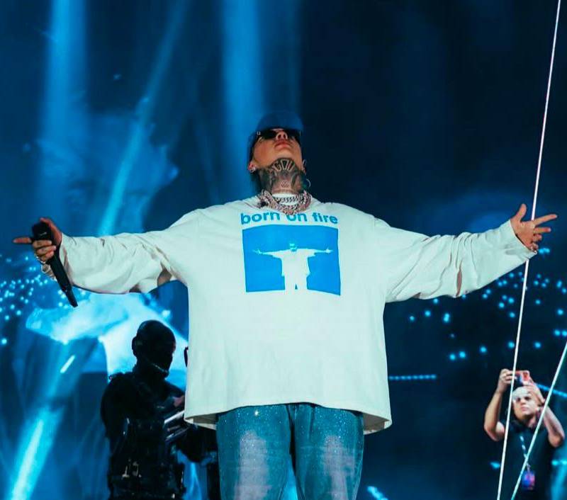 Blessd llevará su historia de Barrio Antioquia al escenario del Atanasio Girardot. FOTO: CORTESÍA