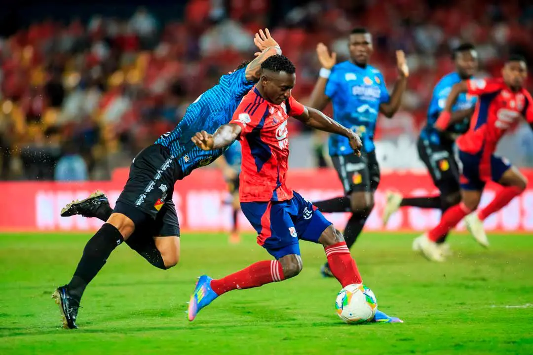Cuando falta una fecha para finalizar esta etapa, Independiente Medellín se acerca a la clasificación al llegar a séptimo puesto en la tabla. Foto: Camilo Suárez Echeverry