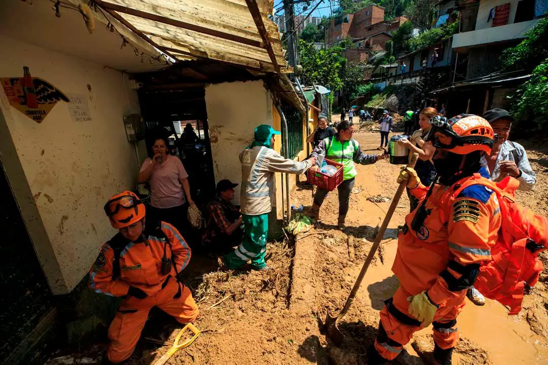 Se han habilitado albergues temporales para las personas que perdieron sus hogares o que debieron ser evacuadas de la zona de riesgo. Foto: Camilo Suárez Echeverry